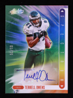 Terrell Owens 2024 Absolute Spectrum Signatures Green #22 #1/25 at PristineAuction.com