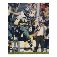 Jethro Pugh Signed Cowboys 8x10 Photo Inscribed "165-78" (Beckett) at PristineAuction.com