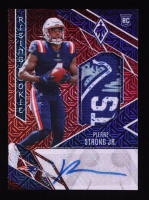 Pierre Strong Jr. 2022 Panini Phoenix Rising Rookie Material Signatures Red Mojo #28 #12/25 RC at PristineAuction.com