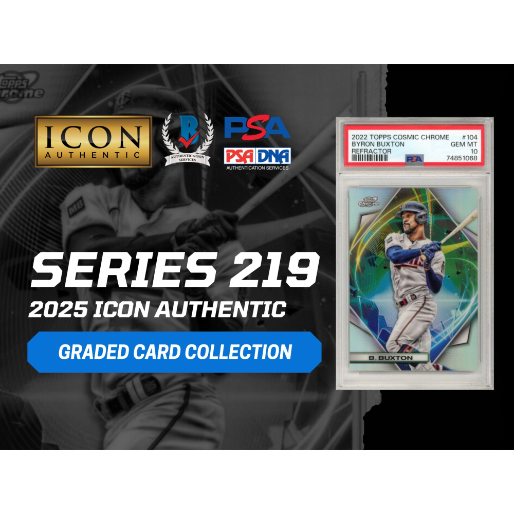 2025 Icon Authentic Graded Card Collection Mystery Box Series 219 at PristineAuction.com