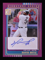 David Ortiz 2025 Donruss Signature Series Purple #50 #18/25 at PristineAuction.com
