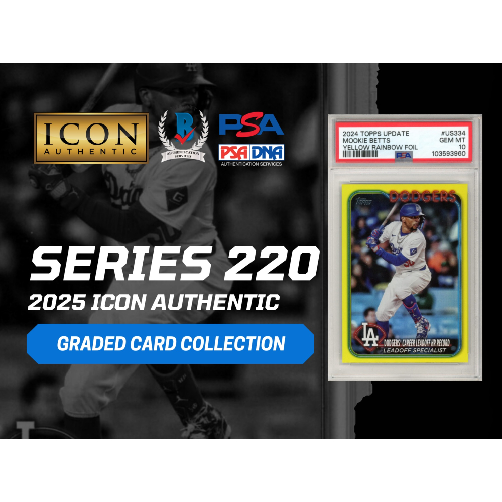 2025 Icon Authentic Graded Card Collection Mystery Box Series 220 at PristineAuction.com