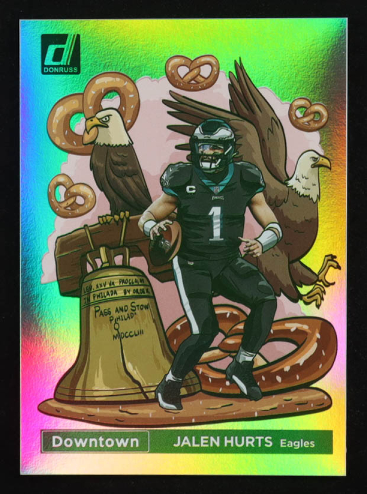 Jalen Hurts 2023 Donruss Downtown #5