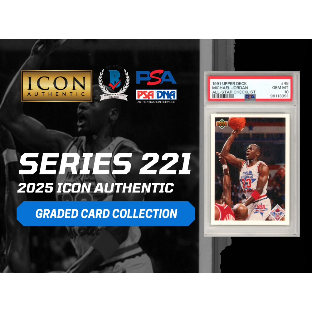 2025 Icon Authentic Graded Card Collection Mystery Box Series 221 at PristineAuction.com