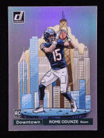 Rome Odunze 2024 Donruss Downtown! #15 RC at PristineAuction.com