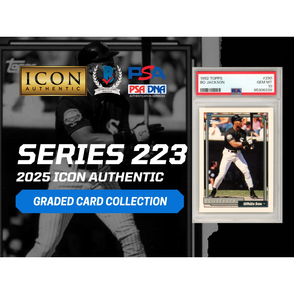 2025 Icon Authentic Graded Card Collection Mystery Box Series 223 at PristineAuction.com