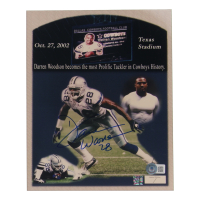 Darren Woodson Signed Cowboys 8x10 Photo (Beckett) at PristineAuction.com
