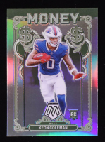 Keon Coleman 2024 Panini Mosaic Money #15 RC at PristineAuction.com