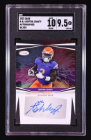 Ashton Jeanty 2025 SAGE HIT Autographs Silver #AAJ RC (SGC 9.5 | Autograph Graded 10) at PristineAuction.com