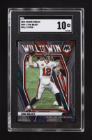 Tom Brady 2021 Panini Mosaic Will to Win #1 (SGC 10) at PristineAuction.com