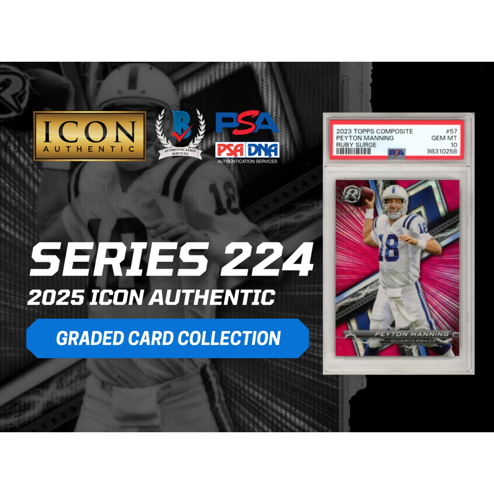 2025 Icon Authentic Graded Card Collection Mystery Box Series 224 at PristineAuction.com