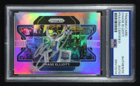 Chase Elliott Signed 2022 Panini Prizm Prizms Silver #92 H (PSA) at PristineAuction.com