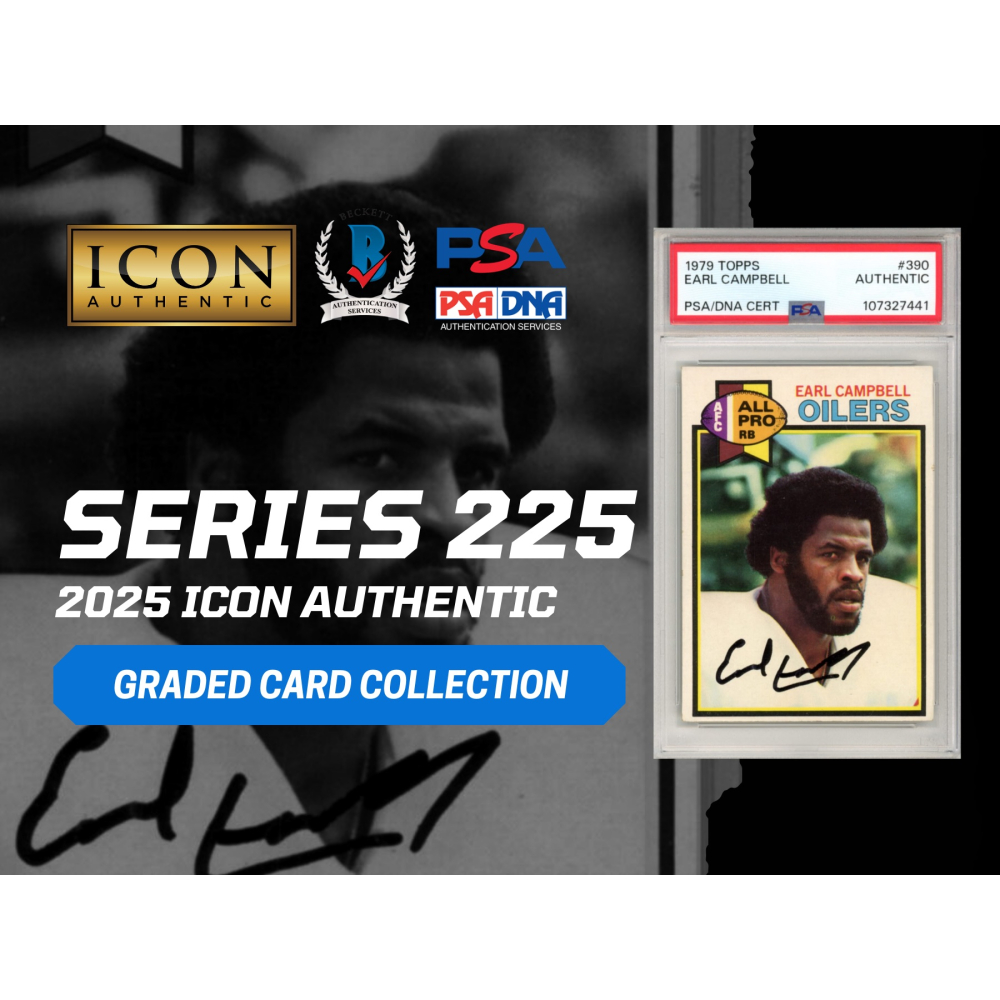 2025 Icon Authentic Graded Card Collection Mystery Box Series 225 at PristineAuction.com