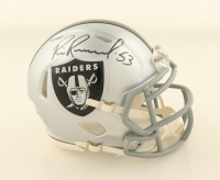 Bill Romanowski Signed Raiders Speed Mini Helmet (Beckett) at PristineAuction.com