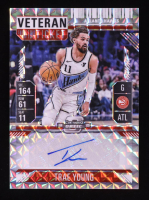 Trae Young 2024-25 Panini Mosaic Veteran Ticket Signatures Choice #13 at PristineAuction.com