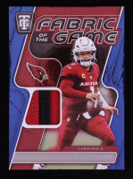 Kyler Murray 2024 Totally Certified Fabric of the Game Mirror Blue #9 #45/75 at PristineAuction.com