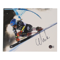 Mikaela Shiffrin Signed 8x10 Photo (Beckett) at PristineAuction.com