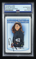 Hailie Deegan Signed 2019 Upper Deck Goodwin Champions #17 (PSA) at PristineAuction.com