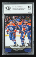 Connor McDavid 2015-16 Upper Deck Connor McDavid Collection #15 RC (BCCG 10) at PristineAuction.com