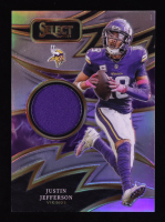 Justin Jefferson 2024 Select Sparks Materials Prizm #41 #123/149 at PristineAuction.com