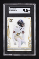 Travis Hunter 2023 Leaf Trinity Mega Box #56 RC (SGC 9.5) at PristineAuction.com