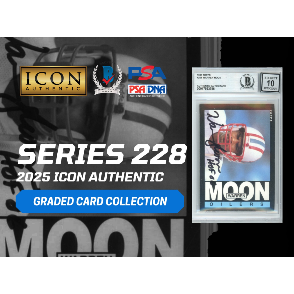 2025 Icon Authentic Graded Card Collection Mystery Box Series 228 at PristineAuction.com
