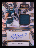 Dallas Goedert 2024 Select Signature Memorabilia Prizm #8 #003/199 at PristineAuction.com