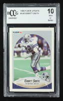 Emmitt Smith 1990 Fleer Update #U40 RC (BCCG 10) at PristineAuction.com