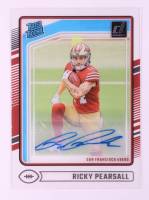 Ricky Pearsall 2024 Clearly Donruss Clearly Rated Rookie Autographs #65 RC at PristineAuction.com