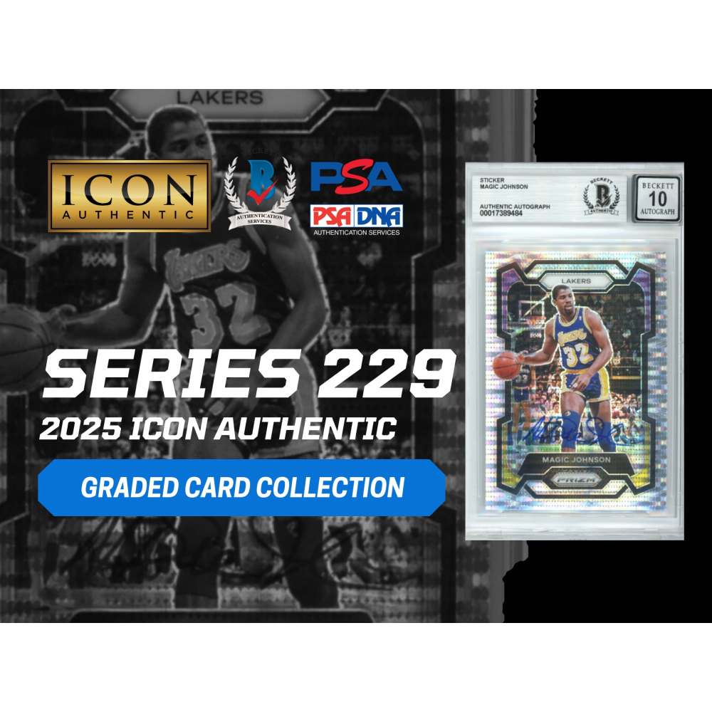 2025 Icon Authentic Graded Card Collection Mystery Box Series 229 at PristineAuction.com