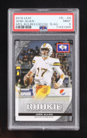 Josh Allen 2018 Leaf Special Release Rookie Exclusive Flag #FL04 RC (PSA 9) at PristineAuction.com