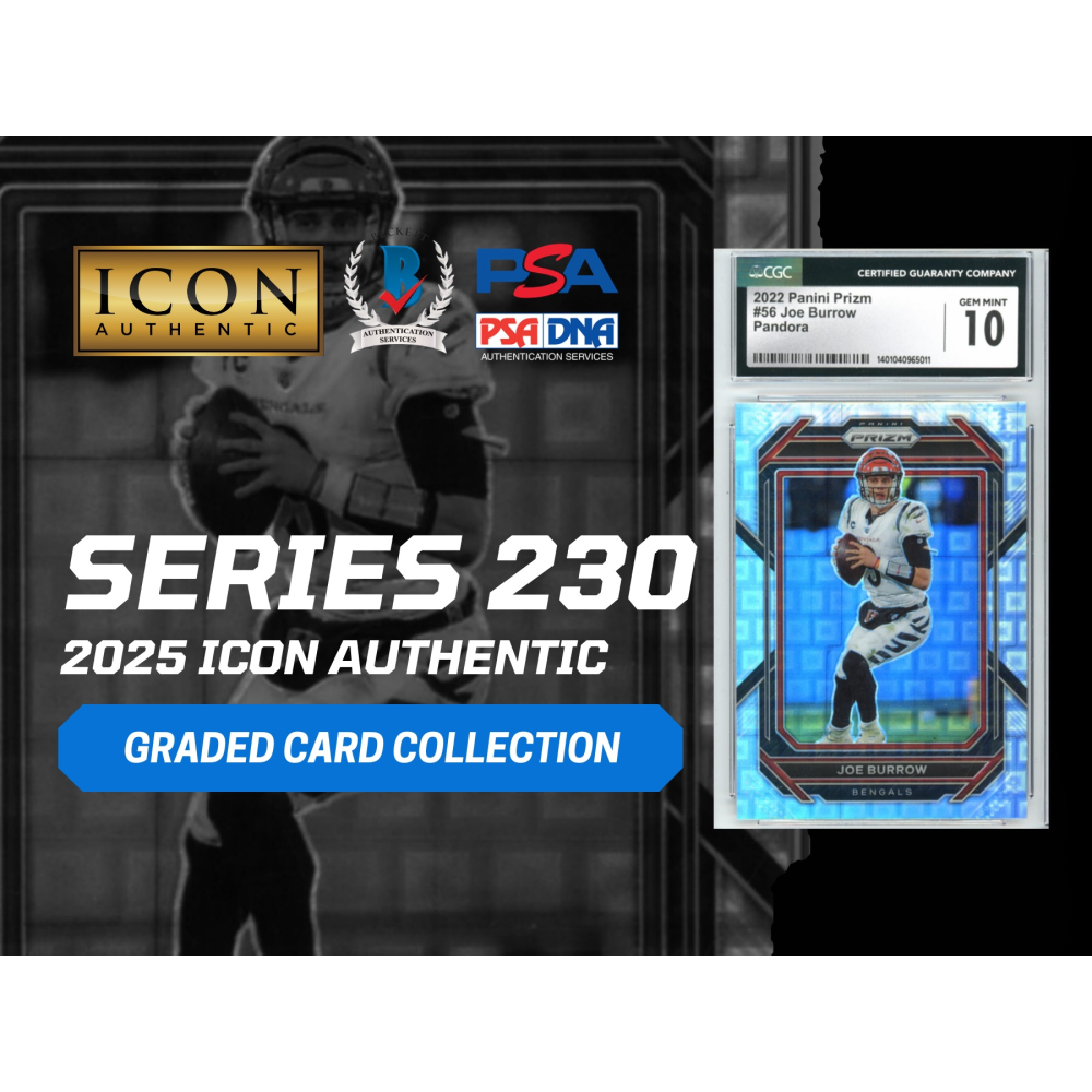 2025 Icon Authentic Graded Card Collection Mystery Box Series 230 at PristineAuction.com