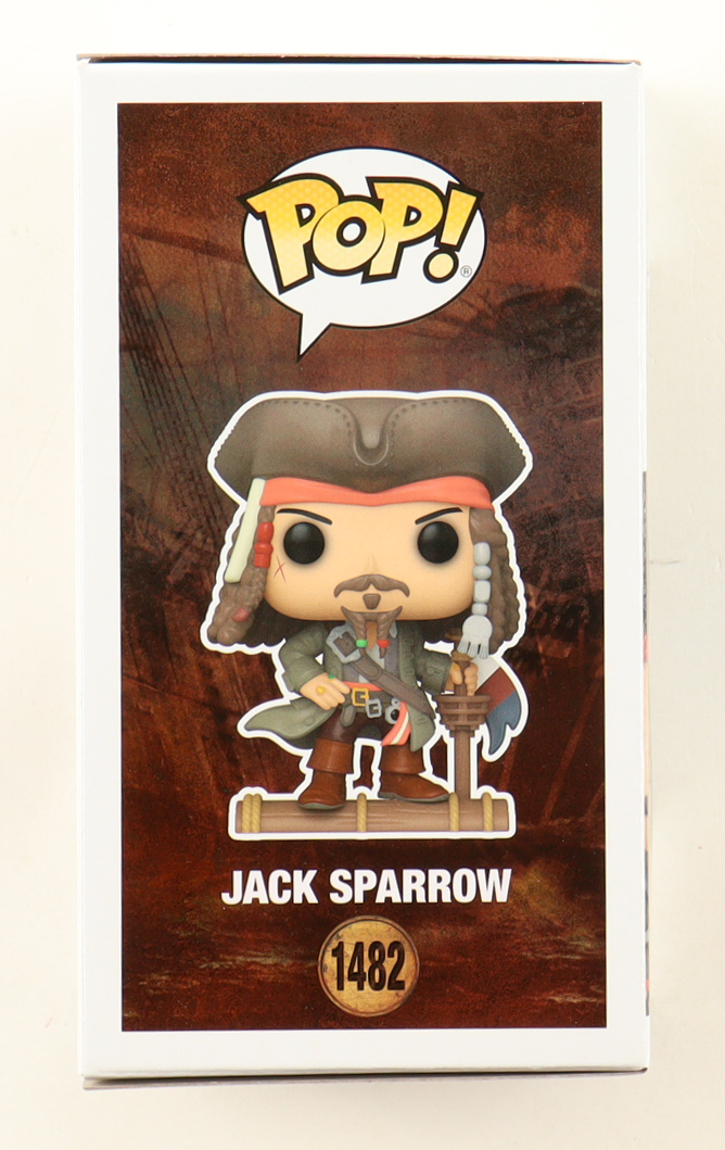 Johnny Depp Signed "Pirates of the Caribbean" Jack Sparrow #1482 Funko Pop! Vinyl Figure (Beckett) at PristineAuction.com Johnny Depp Signed "Pirates of the Caribbean" Jack Sparrow #1482 Funko Pop! Vinyl Figure (Beckett) at PristineAuction.com