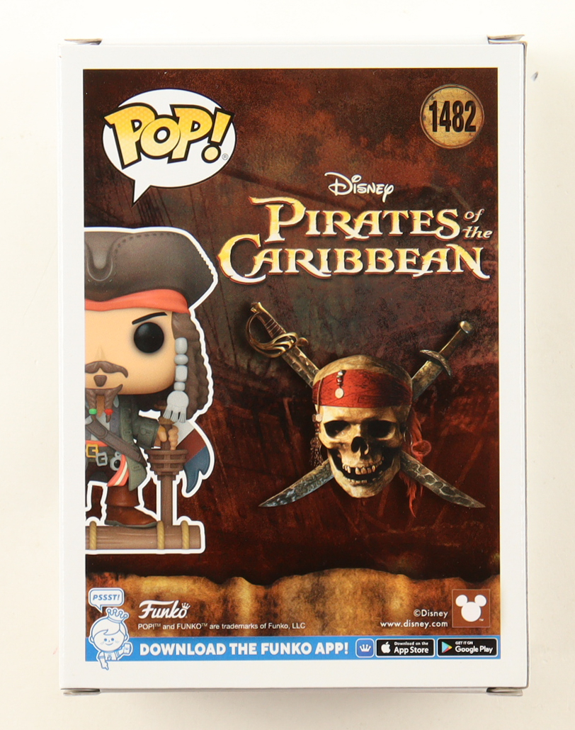 Johnny Depp Signed "Pirates of the Caribbean" Jack Sparrow #1482 Funko Pop! Vinyl Figure (Beckett) at PristineAuction.com Johnny Depp Signed "Pirates of the Caribbean" Jack Sparrow #1482 Funko Pop! Vinyl Figure (Beckett) at PristineAuction.com