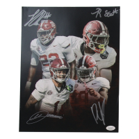 Alabama Crimson Tide | 11x14 Photo Signed by (4) with LT Overton, Rico Scott (JSA) at PristineAuction.com
