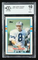 Troy Aikman 1989 Topps Traded #70T RC (BCCG 10) at PristineAuction.com
