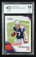 Rob Gronkowski 2010 Score #383 RC (BCCG 10) at PristineAuction.com