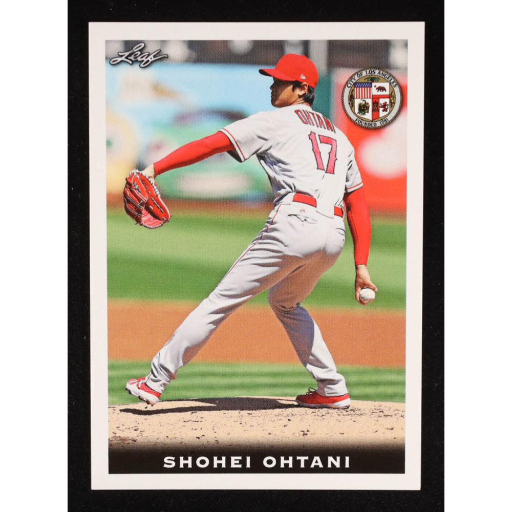 Shohei Ohtani 2018 Leaf National Convention Shohei Ohtani #Rookie02 RC at PristineAuction.com