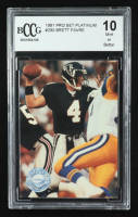 Brett Favre 1991 Pro Set Platinum #290 RC (BCCG 10) at PristineAuction.com