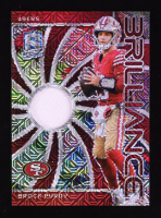 Brock Purdy 2024 Panini Spectra Brilliance Materials Meta #1 #20/25 at PristineAuction.com