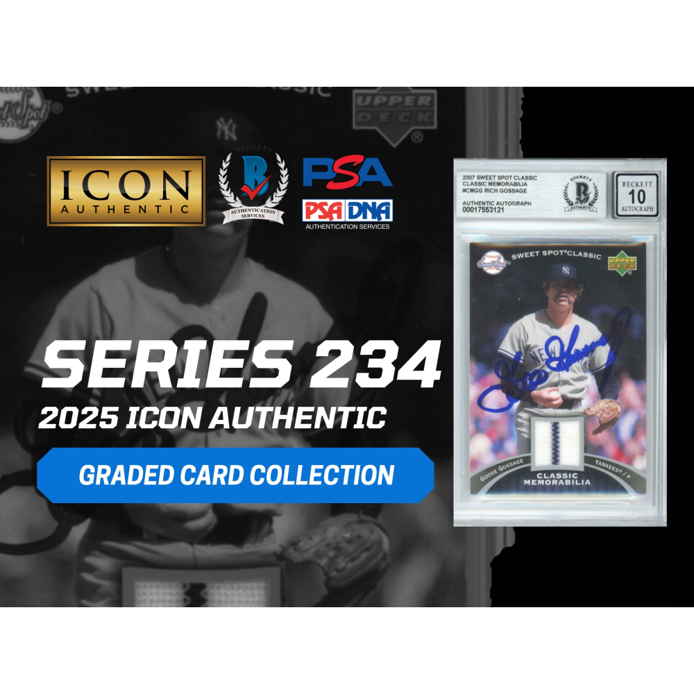 2025 Icon Authentic Graded Card Collection Mystery Box Series 234 at PristineAuction.com