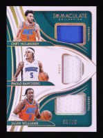 Jalen Williams / Paolo Banchero / Chet Holmgren 2023-24 Immaculate Collection Immaculate Triple Memorabilia #7 #90/99 at PristineAuction.com