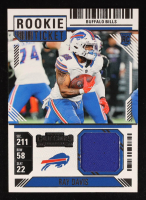 Ray Davis 2024 Panini Contenders Rookie Ticket Swatches #33 RC at PristineAuction.com