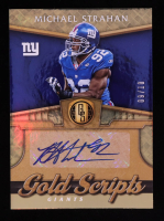 Michael Strahan 2017 Panini Gold Standard Gold Scripts #30 #09/10 at PristineAuction.com