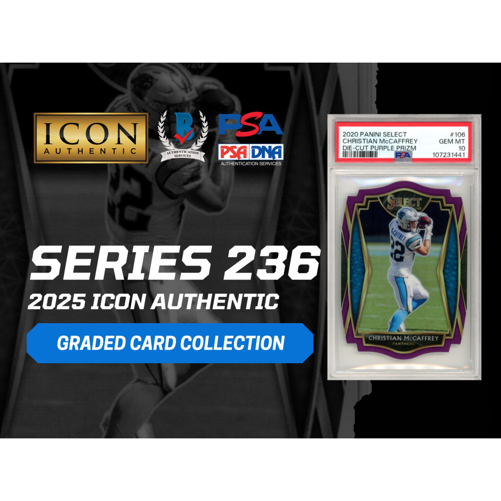 2025 Icon Authentic Graded Card Collection Mystery Box Series 236 at PristineAuction.com