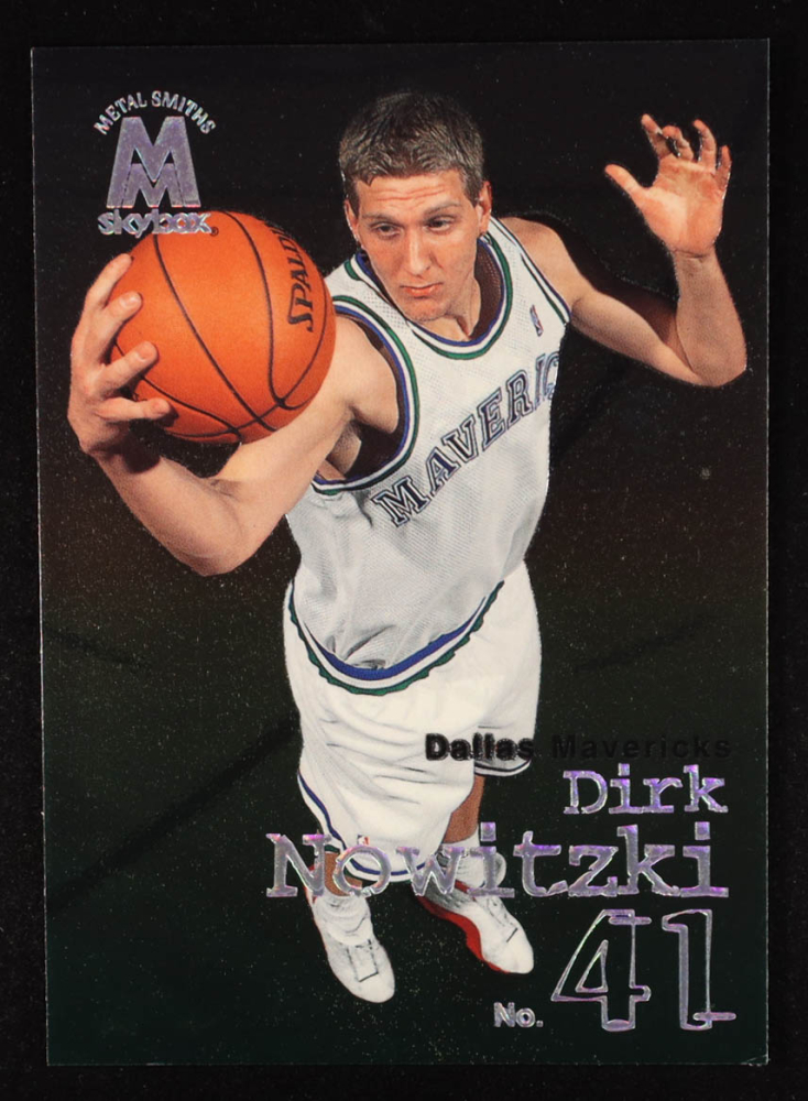 Dirk Nowitzki 1998-99 SkyBox Molten Metal #35 RC