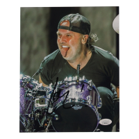 Lars Ulrich Signed Metallica 8x10 Photo (JSA) at PristineAuction.com