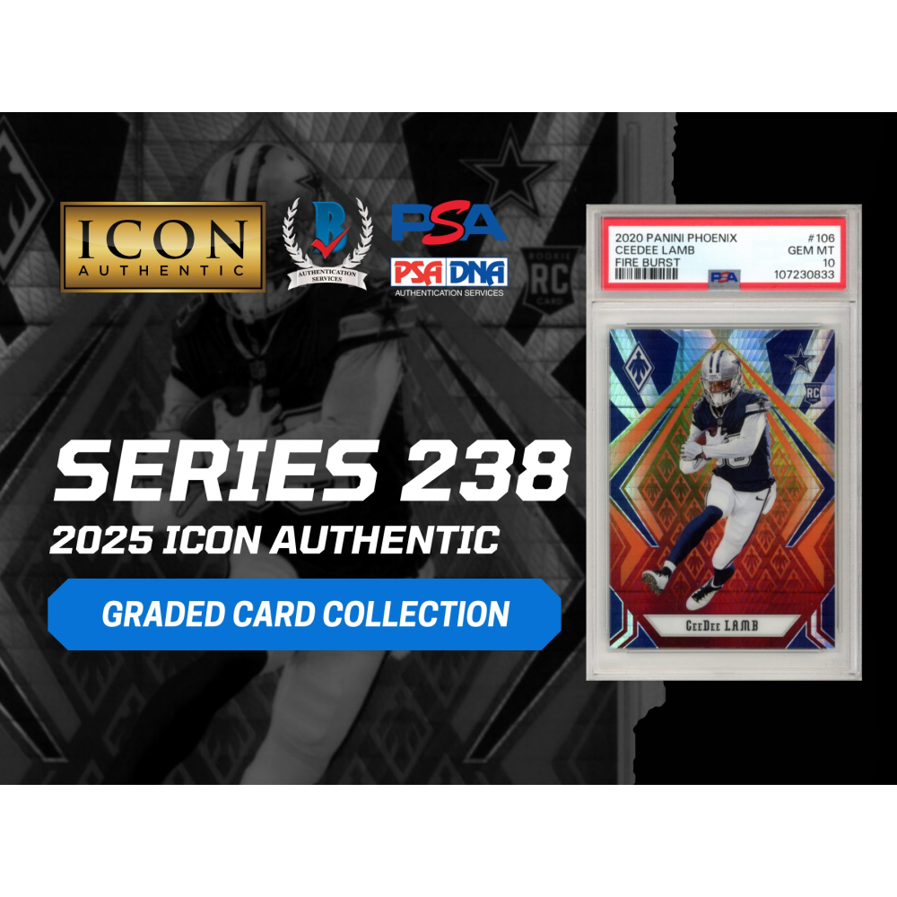 2025 Icon Authentic Graded Card Collection Mystery Box Series 238 at PristineAuction.com