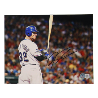 Josh Hamilton Signed Rangers 8x10 Photo (Beckett) at PristineAuction.com