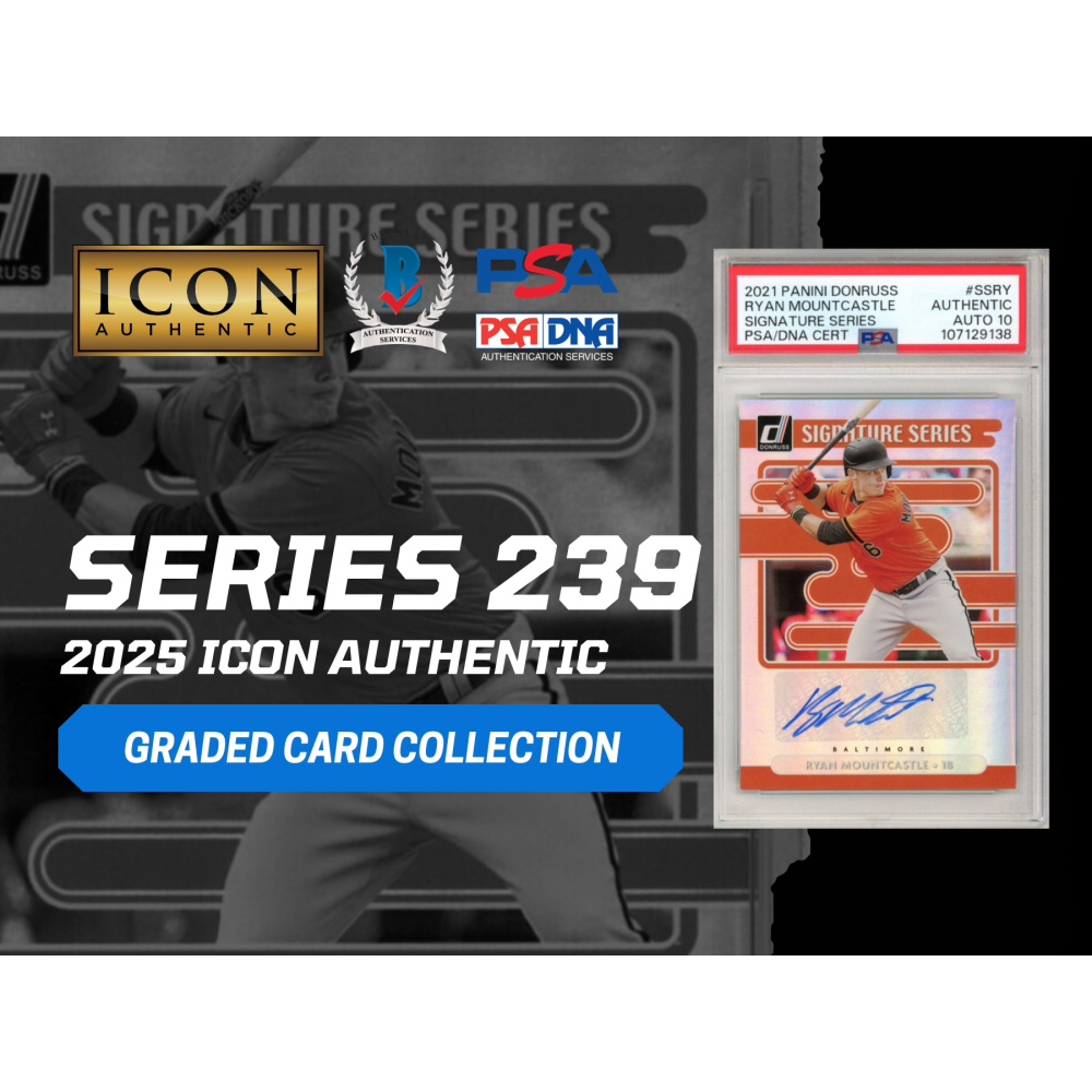 2025 Icon Authentic Graded Card Collection Mystery Box Series 239 at PristineAuction.com